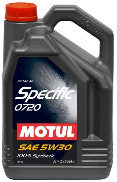 Ulei de motor sintetic MOTUL SPECIFIC 0720 5W30, 5 litri